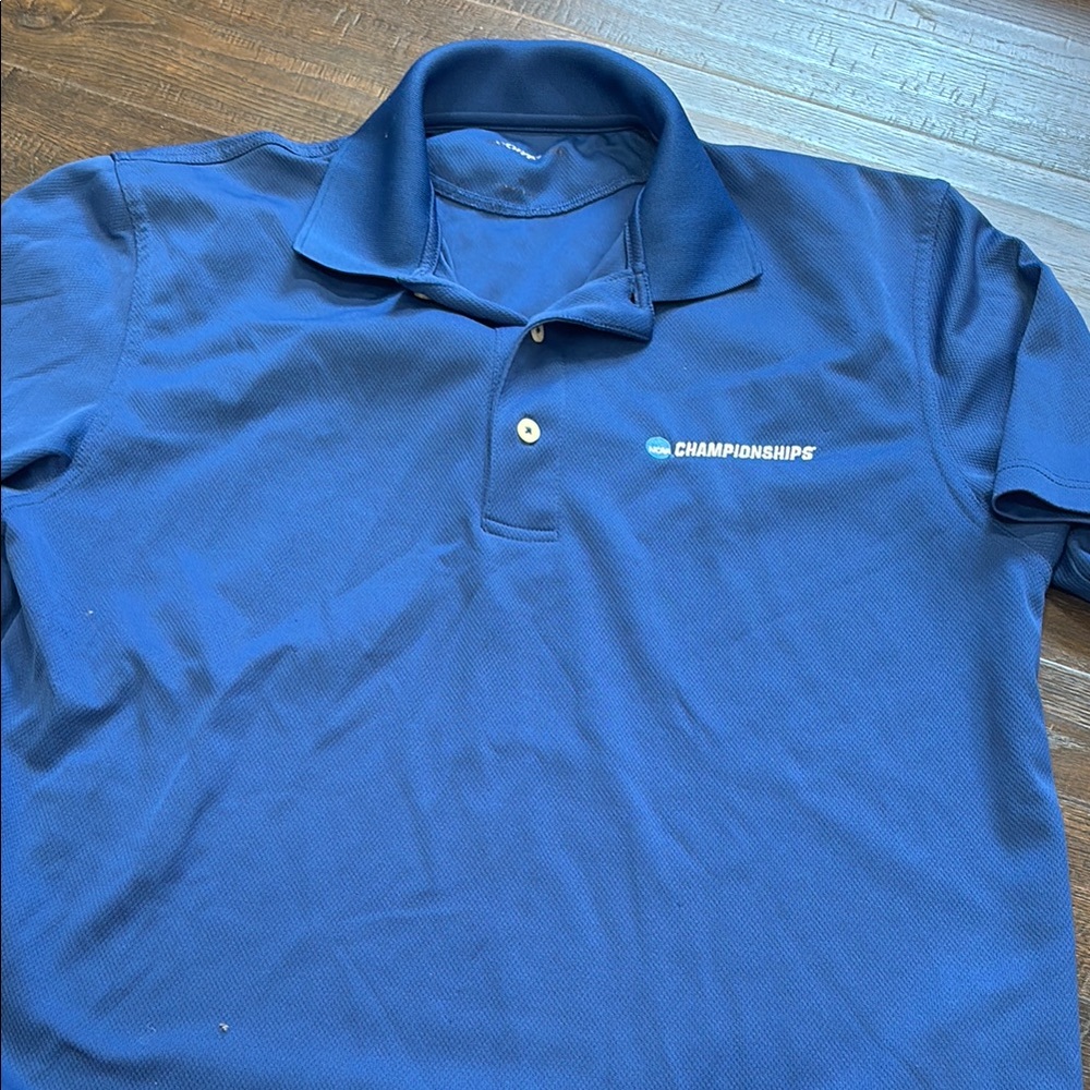 NCAA Blue Polo Shirt